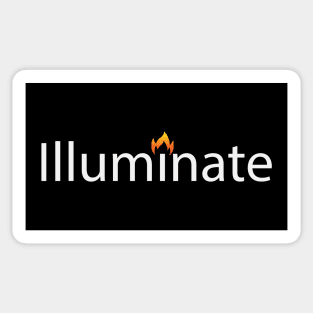 Illuminate Illuminating Artwork Sticker